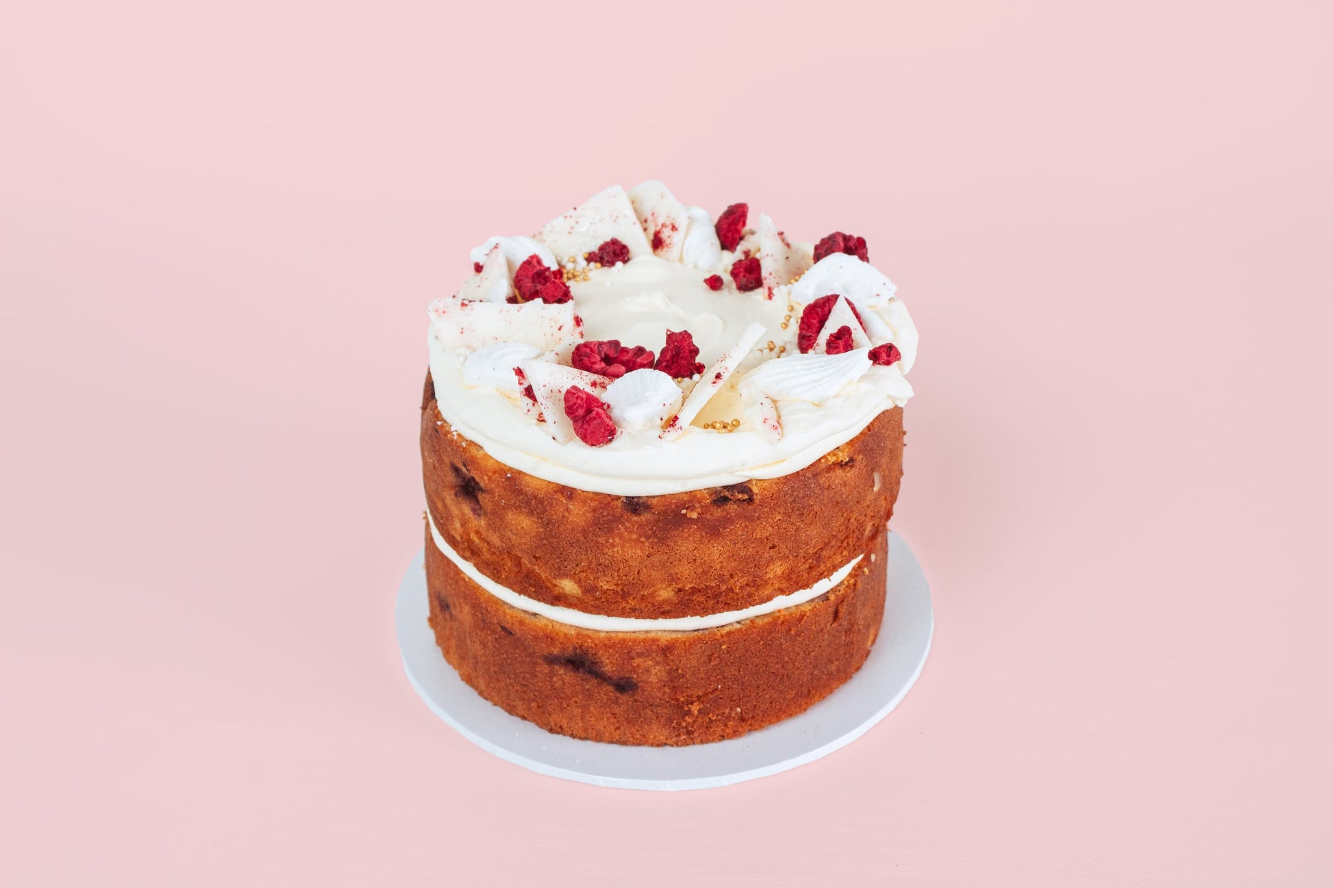 Lemon Raspberry Cake