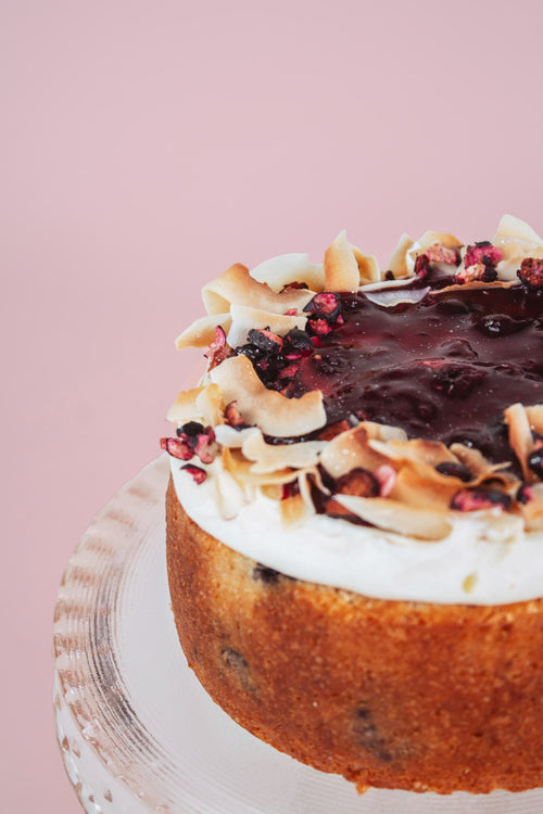 Blueberry Coconut Cake