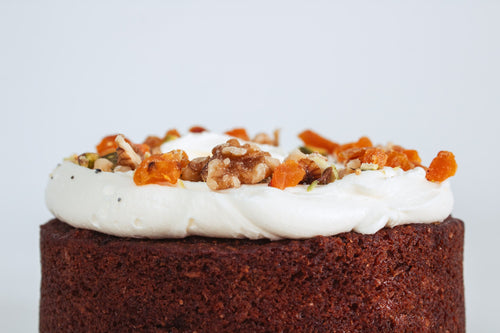 Carrot cake with icing