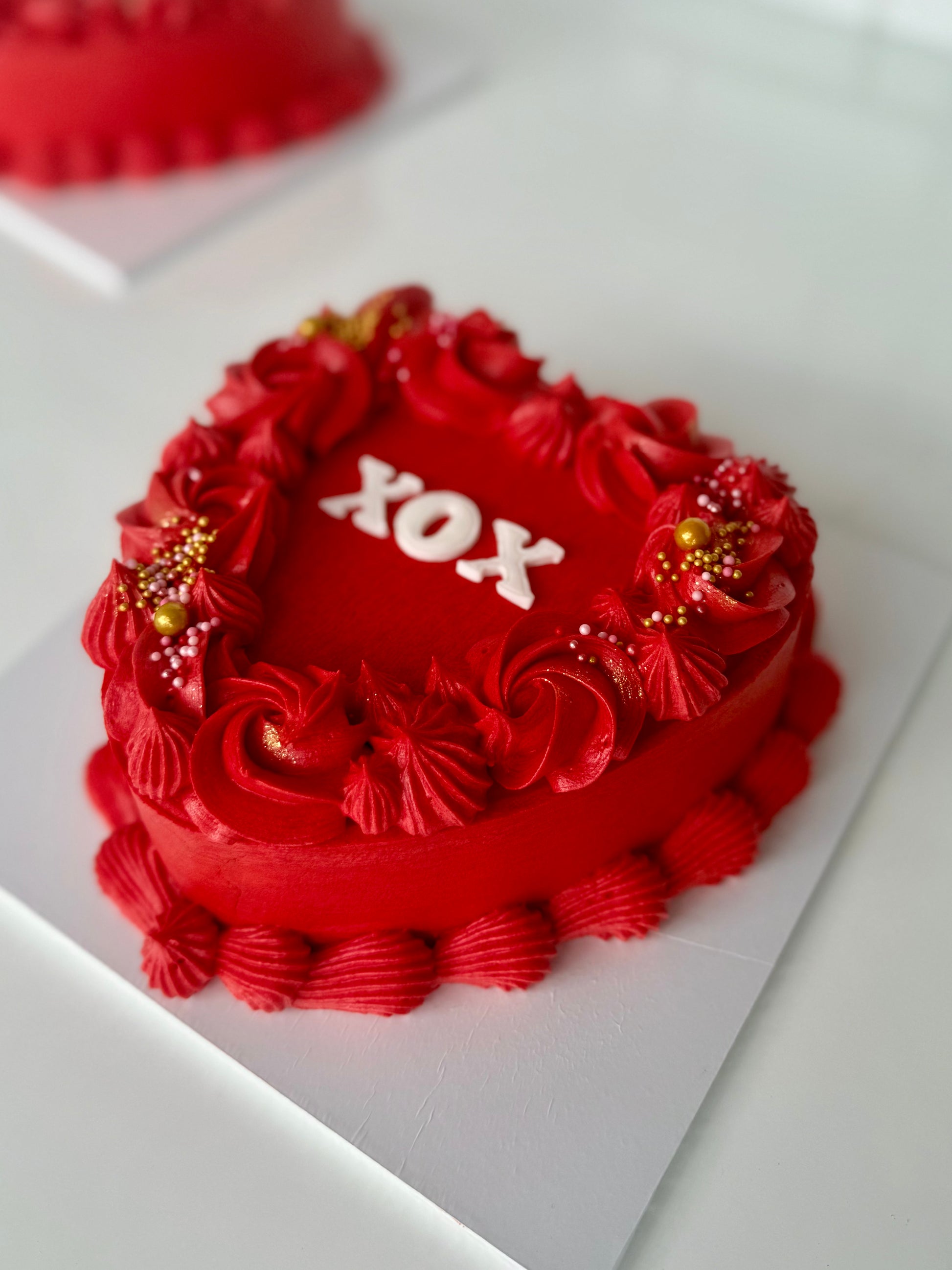 Valentine’s Heart Cakes