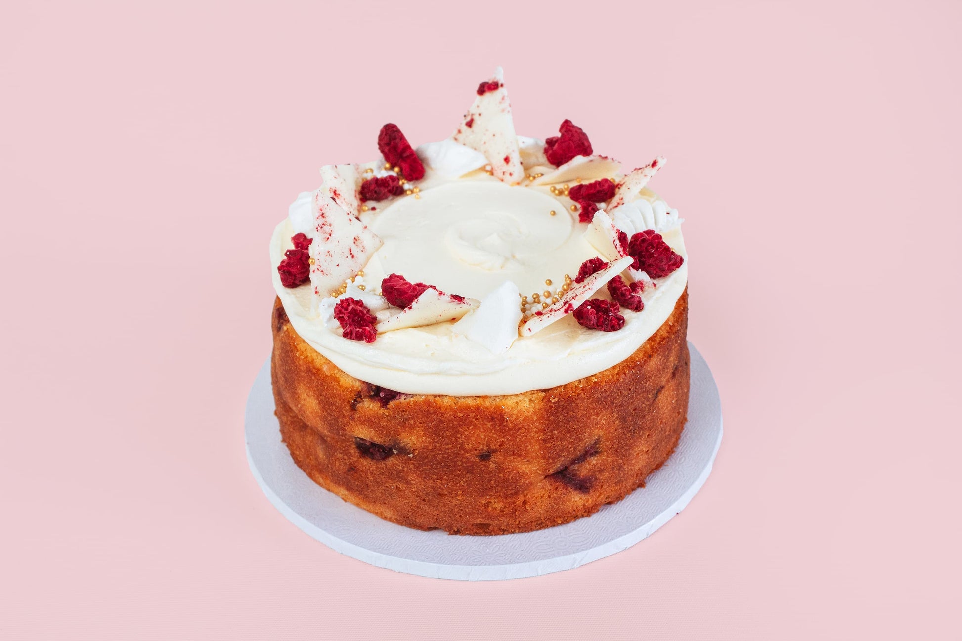 Lemon Raspberry Cake